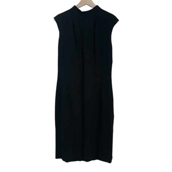 Ralph Lauren Black Label Black Midi Sheath Dress - Picture 1 of 8
